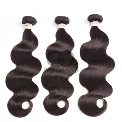 Good price #2 Dark Brown Body Wave Remy Human Hair Bundles Sew In Weave Bundles Brazilian Bundle Deals online