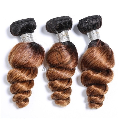 Good price #T1B/30 Loose Wave Remy Human Hair Bundles Sew In Weave Bundles Brazilian Bundle Deals online