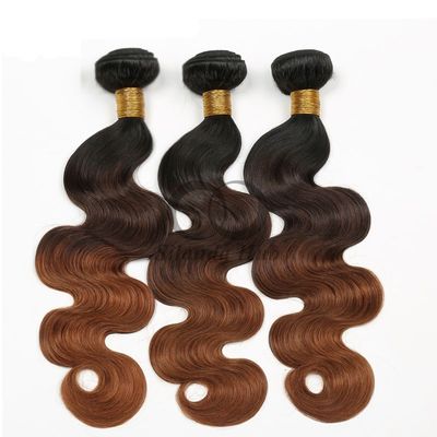Un bon prix. #T1B/4/30 Body Wave Remy Boucles de cheveux humains cousue en tissage Boucles de paquets Brésiliennes en ligne