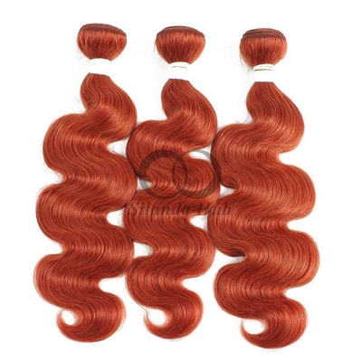 Good price Ginger Orange Body Wave Remy Human Hair Bundles Sew In Weave Bundles Brazilian Bundle Deals online