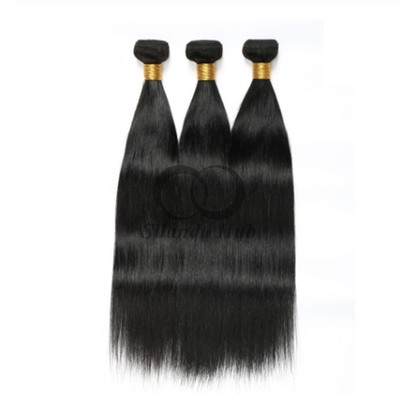Good price Natural Black Straight Remy Human Hair Bundles Sew In Weave Bundles Brazilian Bundle Deals online