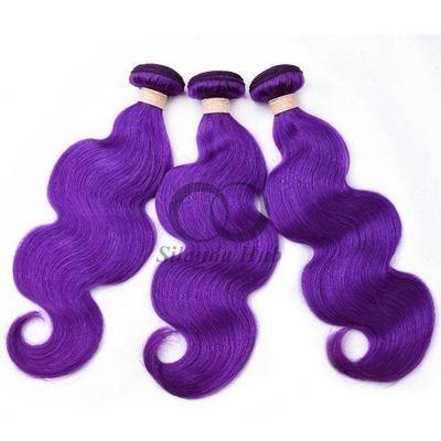 Good price Purple Body Wave Remy Human Hair Bundles Sew In Weave Bundles Brazilian Bundle Deals online