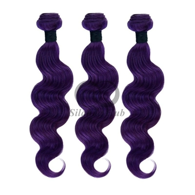 Good price Purple Body Wave Remy Human Hair Bundles Sew In Weave Bundles Brazilian Bundle Deals online